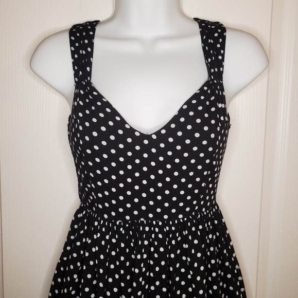 🎉3/$39 MINKPINK Polka-dot Skater Dress - Picture 7 of 10